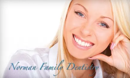 $50 for Dental Exam, X-rays, and Teeth Cleaning at Norman Family Dentistry in Norman ($300 Value) - Primary Image