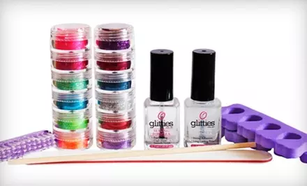 $39 for a Glitter Toes Kit with a One-Year Supply of Nail Art from Glitties Nail Art - Primary Image