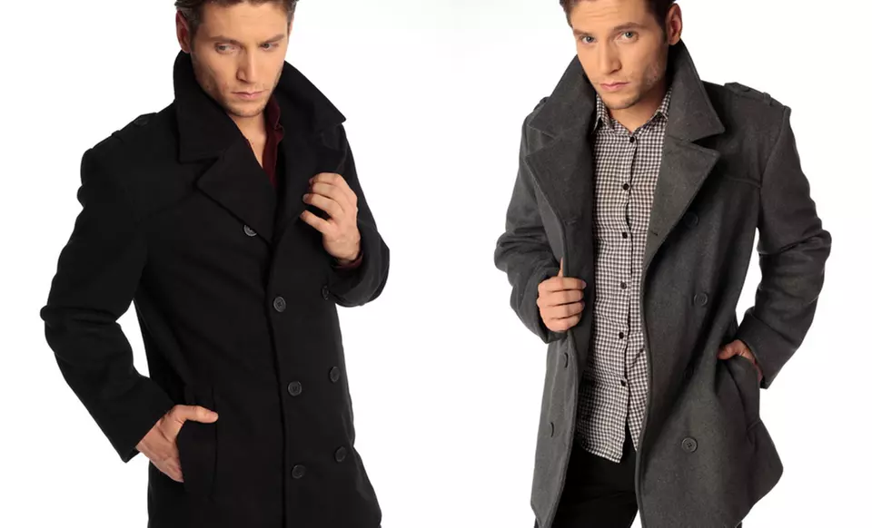 Men's Alpine Swiss﻿ Jake Pea Coat. Multiple Colors Available. Free Shipping and Returns. - Primary Image