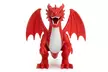 Dragon de feu interactif 35 cm pour enfants, avec LED, sons et effets vapeur - Second Medium