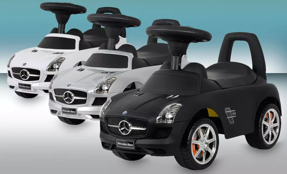 Mercedes Ride-On Push Car for Toddlers - Primary Image