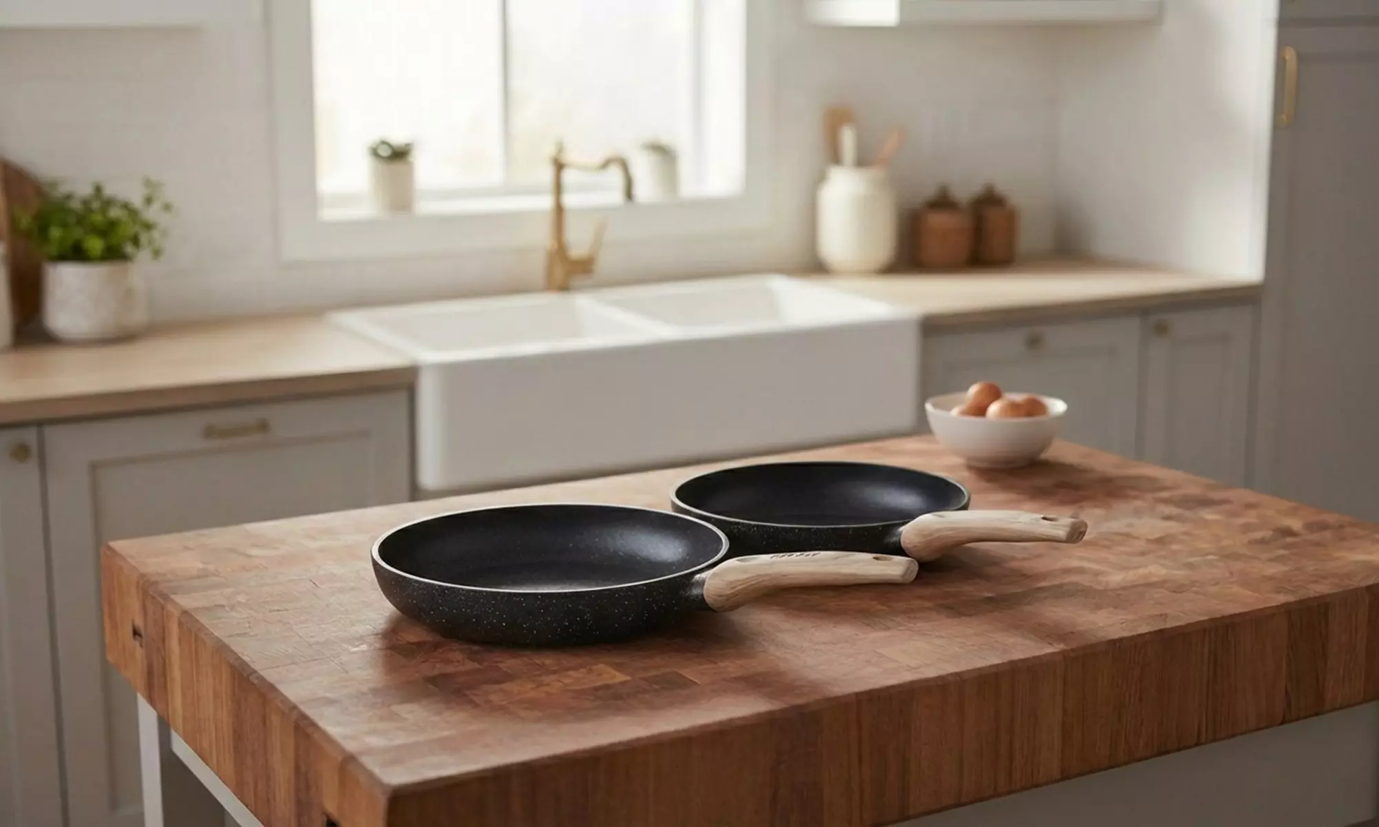 Poêle à frire Just Perfecto avec couvercle et casserole en option