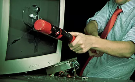 One or Three 15-Minute Destruction Sessions at Anger Room (Up to 64% Off) - Primary Image