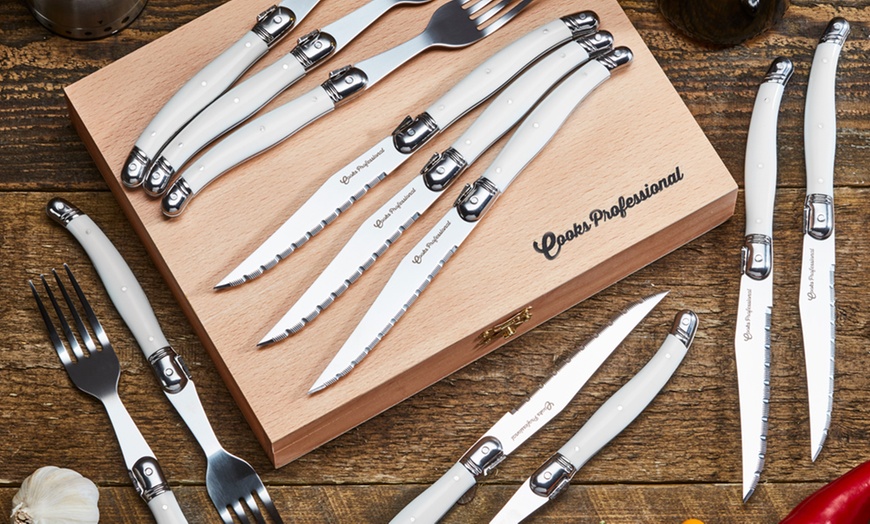 Image 9: Cooks Professional Cutlery Set