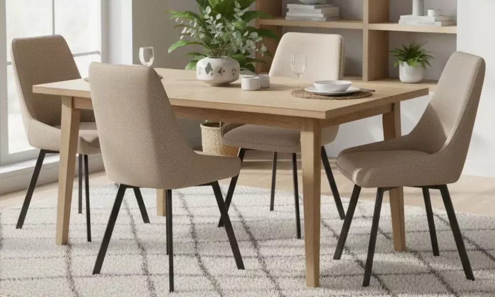 Set di 4 sedie Artemis, design elegante e contemporaneo