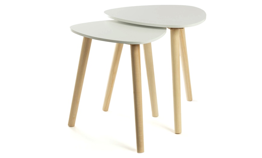 Image 3: Set di 2 tavolini da caffè Livermore