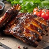 Image 1: Bon Bini! Caribische spareribs met saus, friet en drankje