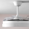 Image 4: Ventilateur de plafond LED avec 4 pales rétractables