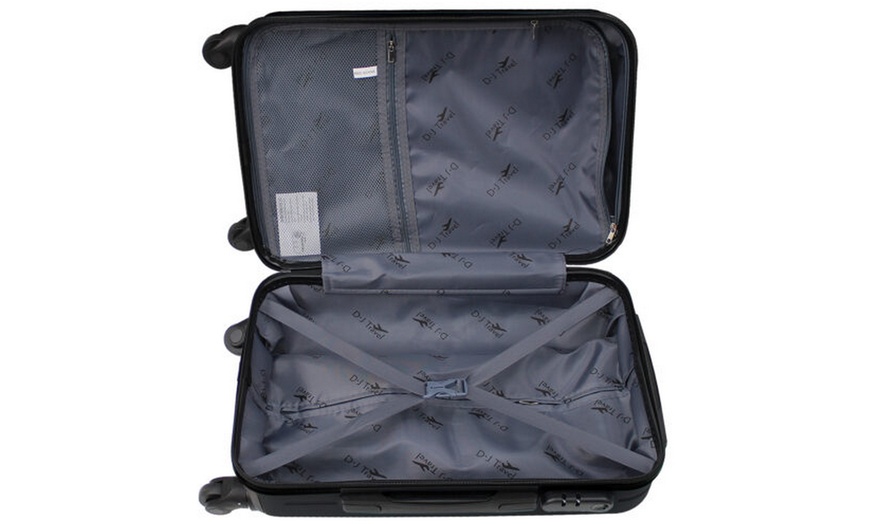 Image 13: 18'' Cabin Suitcase - ABS Hard Shell, Spinner Wheels, Lock