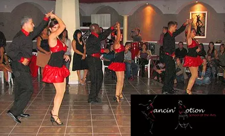 $32 for a Six-Week Session of Bachata or Salsa Dancing Classes at Dancin' Motion School of the Arts in Brandon  - Primary Image