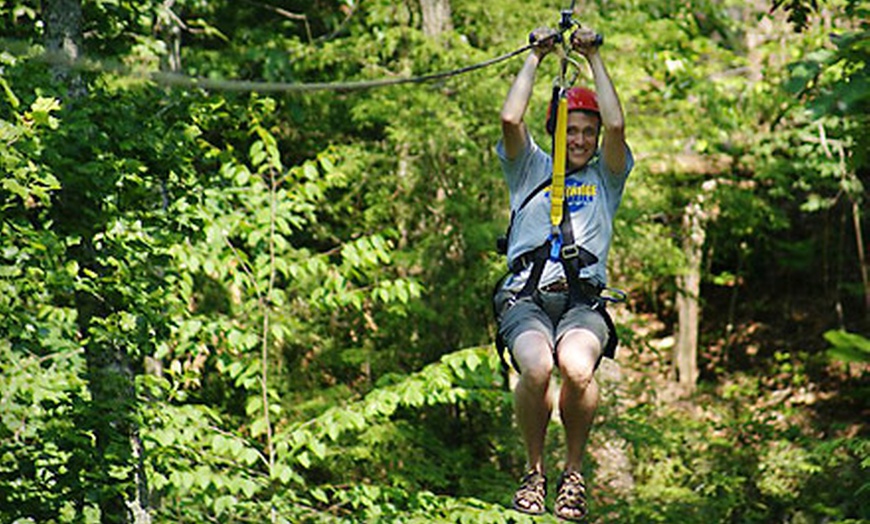 Red River Gorge Zipline Tours in - Campton, Kentucky | Groupon