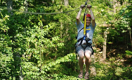 Red River Gorge Zipline Tours in - Campton, Kentucky | Groupon