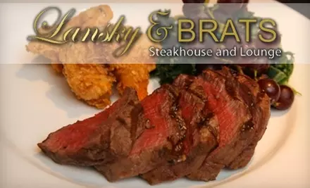 $15 for $30 Worth of Appetizers and Drinks at Lansky & Brats Steakhouse and Lounge - Primary Image
