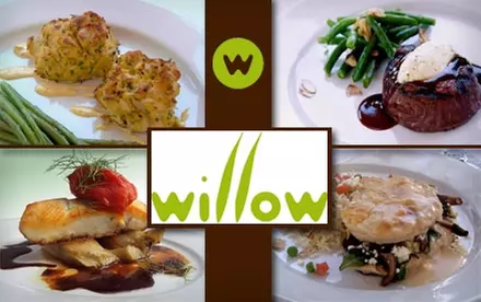 $20 for $40 Worth of Contemporary American Cuisine and Drinks at Willow - Primary Image