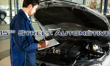 $10 for a Standard Oil Change Plus Vehicle Inspection from 15th Street Automotive in Puyallup ($34.92 Value) - Primary Image