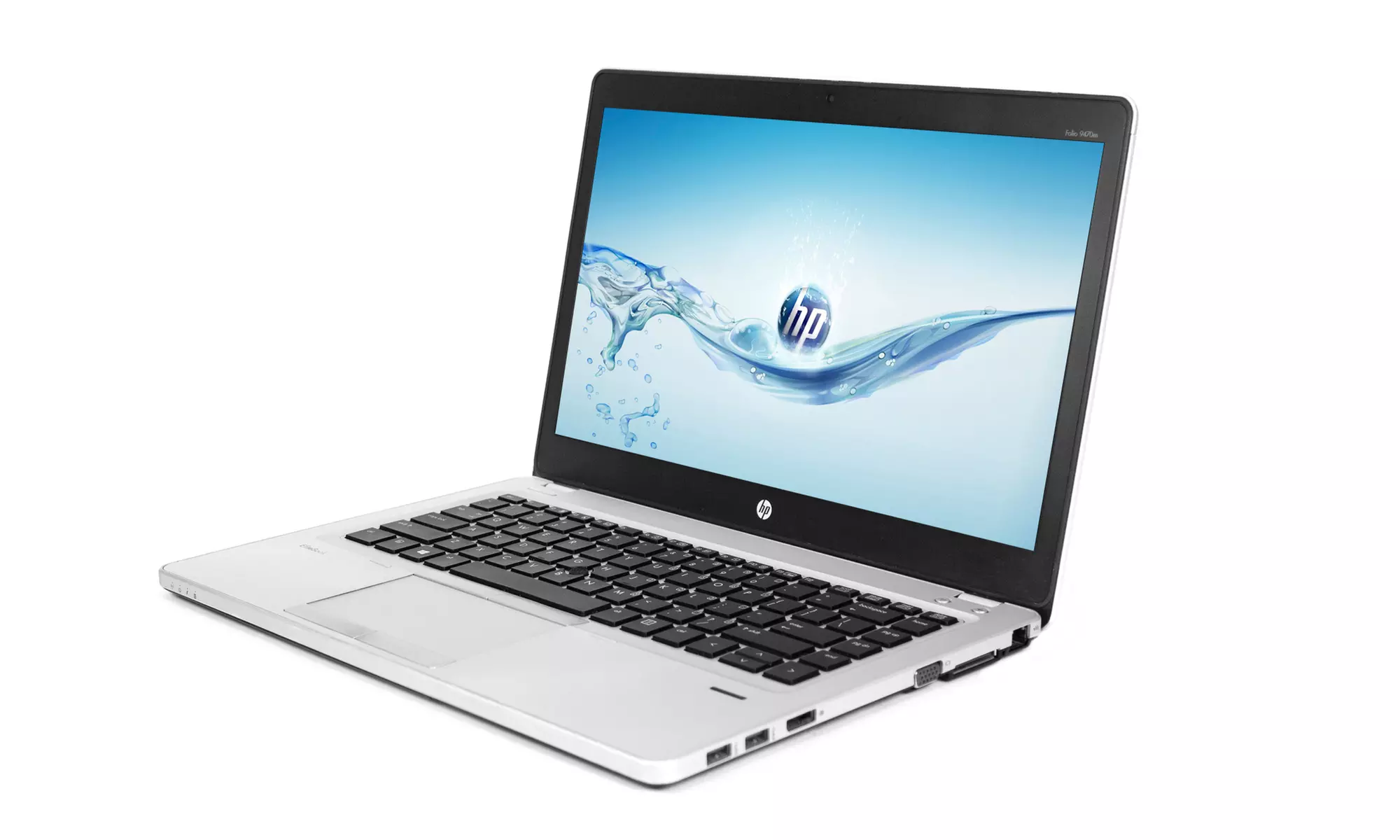 HP 14" Folio Laptop with Intel i5 Dual-Core Processor, 8GB RAM, and 128GB SSD (Refurbished)  - Primary Image
