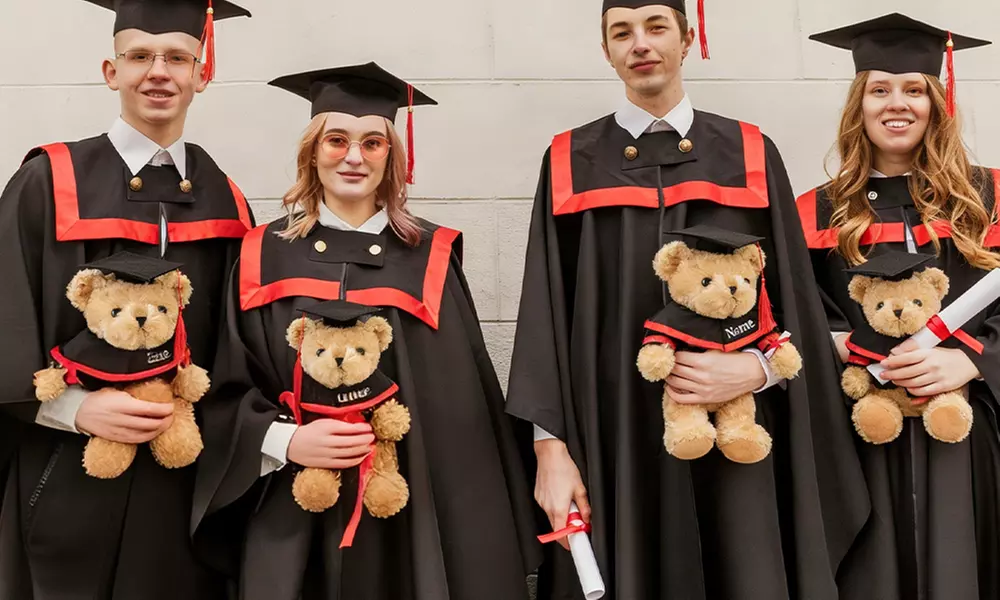 Custom Graduation Plush Toys – Personalized Embroidered Name Plush Toys | Gift for Kids & Family | Soft & Unique Keepsake