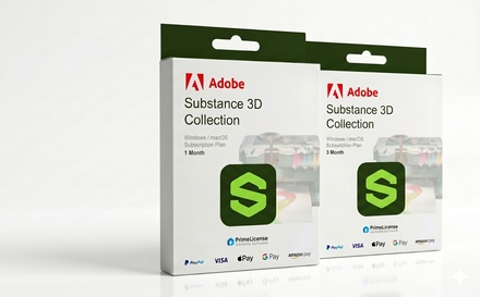 Adobe Substance 3D Collection (1 Month) - Adobe Substance 3D Collection – 1 or 3 Months
