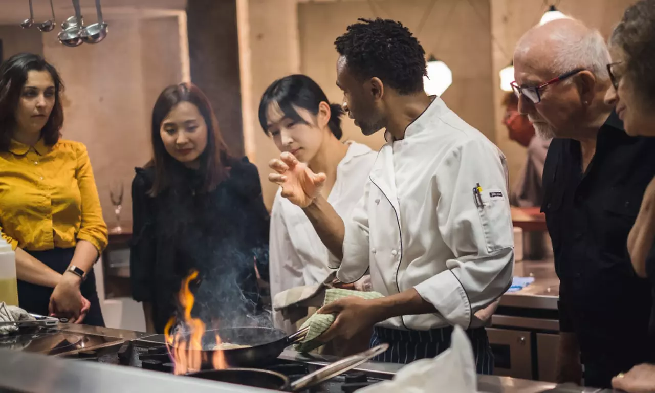 3-Hour Cooking and Dining Escape at SCAFA Culinary School for 1 or 2