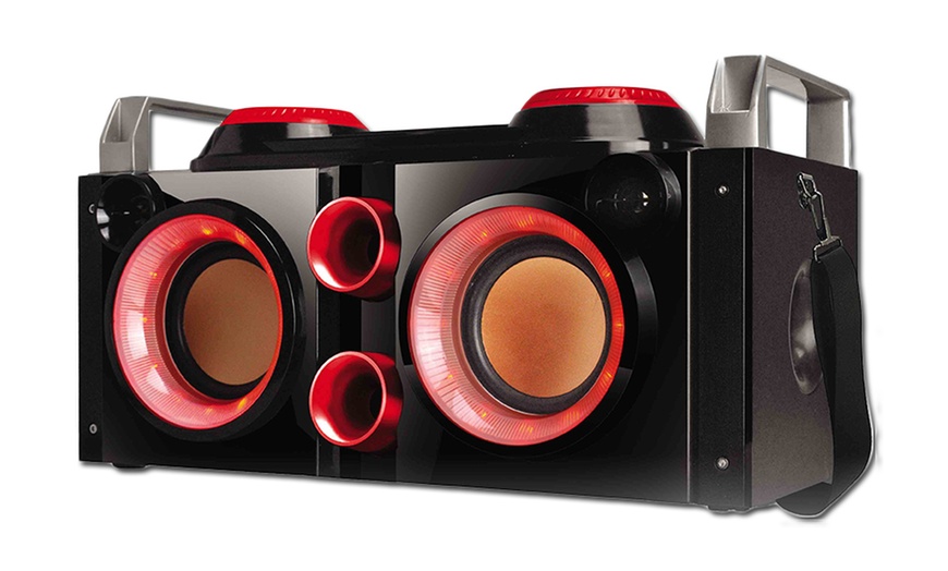 Qfx Wireless Boombox And Pa System Groupon Goods 2873