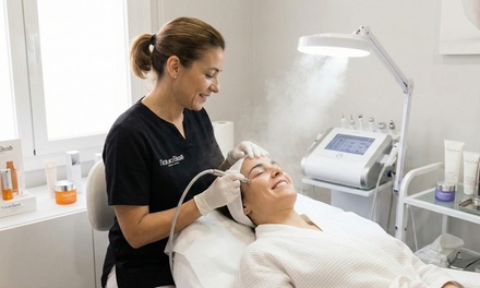 Limpieza facial profunda con punta de diamante - Skincare Studio