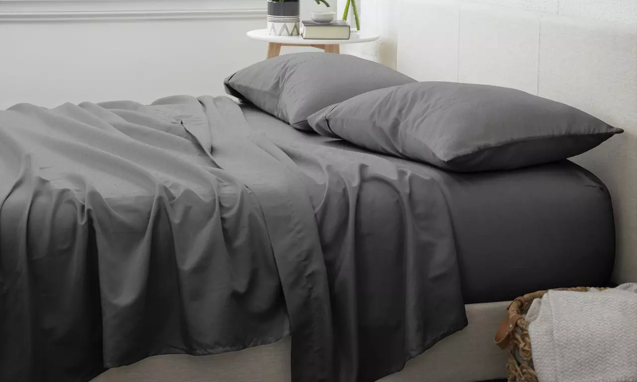 Home Collection Premium 4 Piece Ultra Soft Flannel Bed Sheet Set