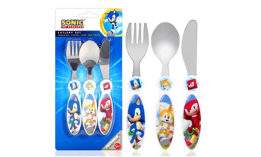 Image 21: Three-Piece Kids' Cutlery Set