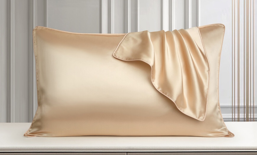Image 7: Mulberry Silk Beauty Pillowcase Duo