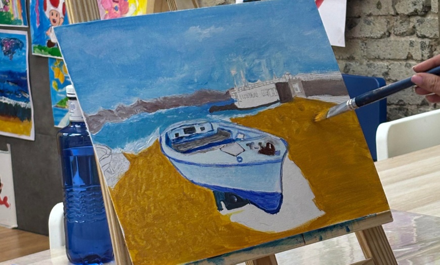 Image 3: Experiencia de arte y vino de 2 horas en español e inglés para 1 o 2