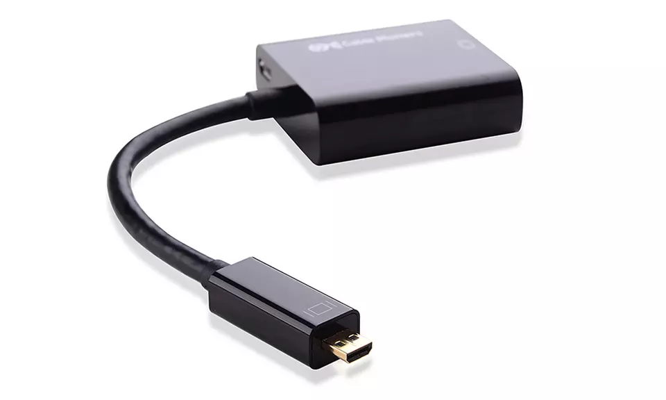 Cable Matters Active Micro-HDMI to VGA Adapter - Primary Image