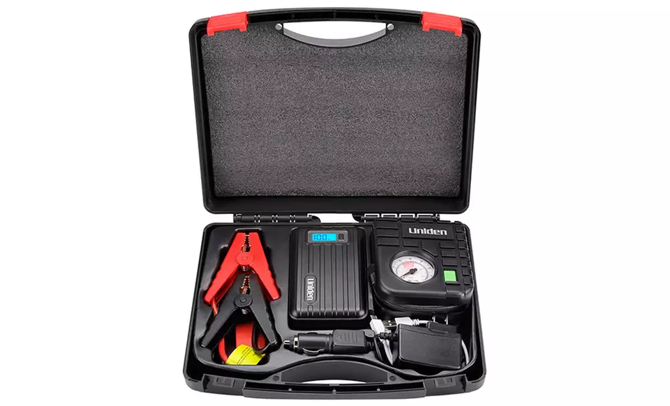 Uniden Jump Starter with Built-in Air Compressor and Power Station  - Primary Image