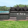 Image 15: Outsunny Rattan-Effect Sofa Set, with a Coffee Table