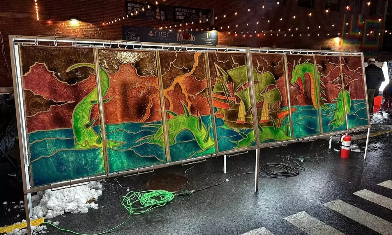 Marvel at Illuminated Ice Mosaics, Enjoy Fire Dancing, and More at Ice Mosaics on February 20-21 at Overlook at Meehan