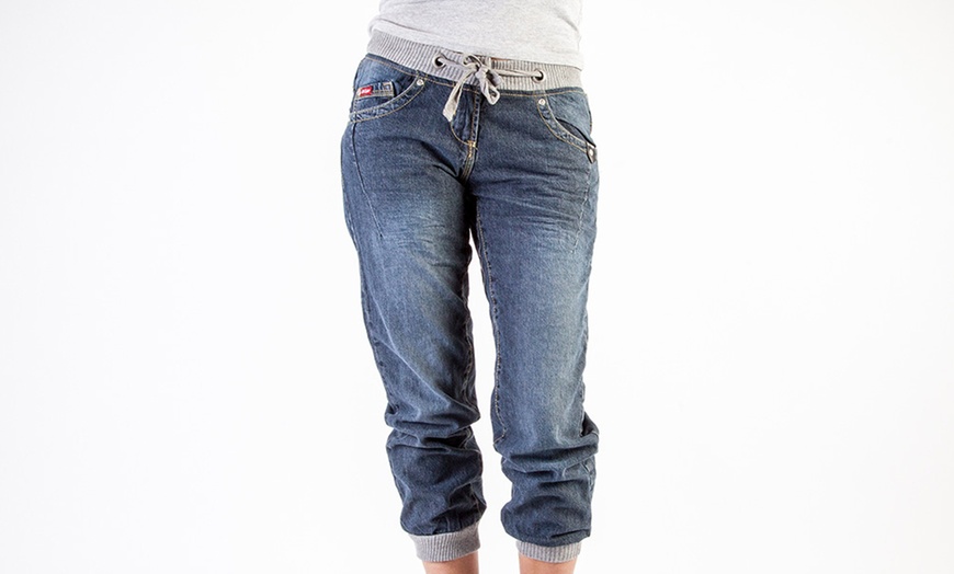 Image 2:  Ladies Cuffed Vintage Jeans 