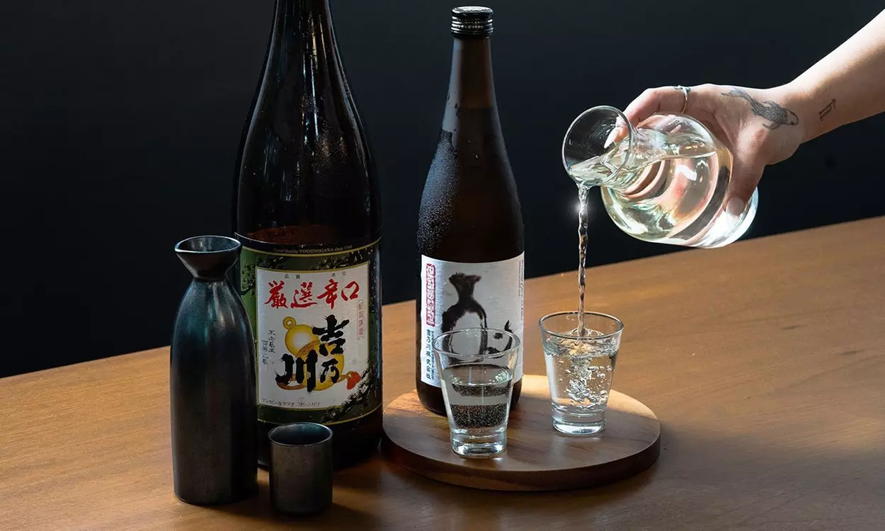 Four-Course Ramen Dinner for Two or Four with Wine or Sake
