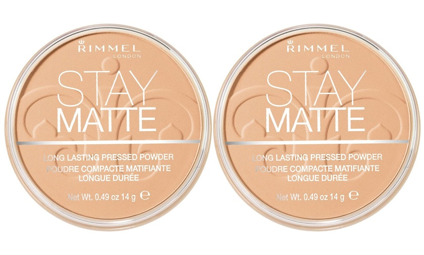 Image 3: Rimmel Stay Matte Pressed Powder