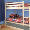 Image 2: Slide Door Storage Bunk Bed with Optional Mattresses
