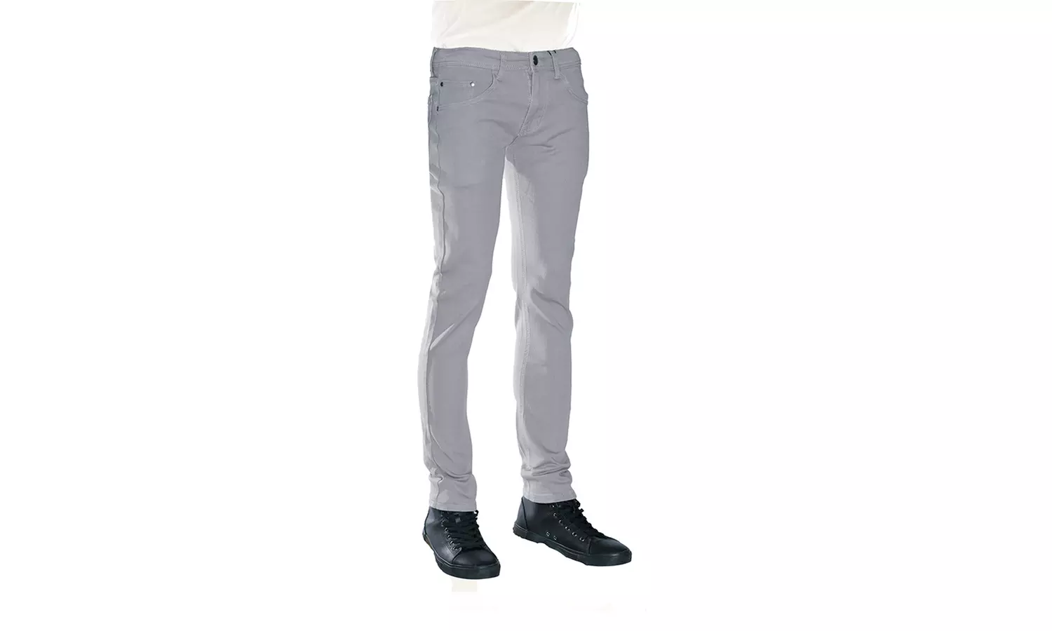 Seven Souls Men's Skinny Fit Stretch Twill Pants - Second Medium