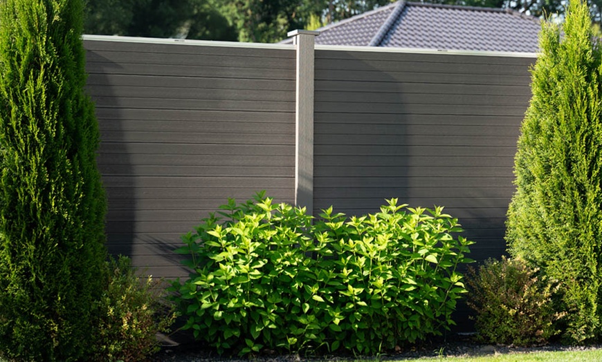 Image 2: Home Deluxe WPC-Sichtschutzzaun CALLADO