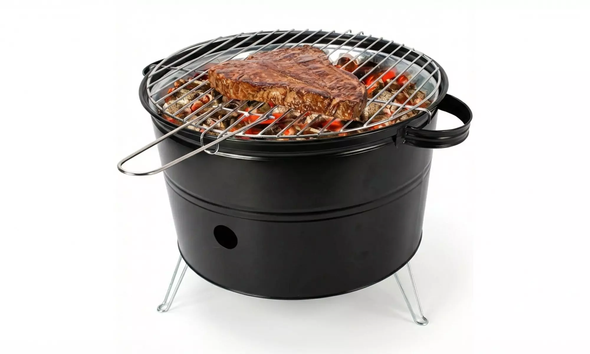 Barbecue de table compact