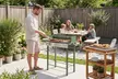 Outsunny Charcoal BBQ Grill with Rotisserie Spit and Side Shelves - Image 5