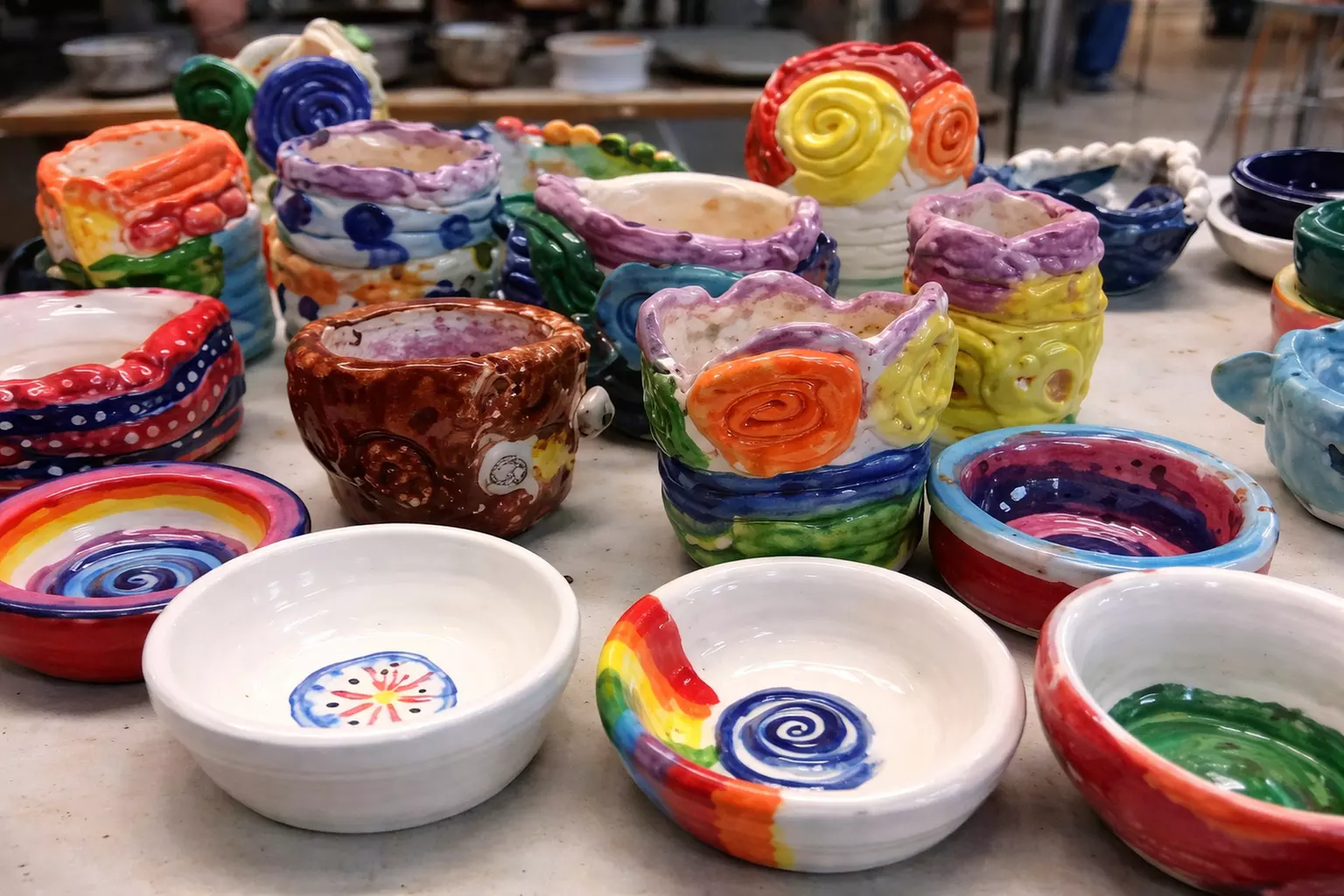 Unwind With Pottery, Mimosas, and Breathtaking Sunsets