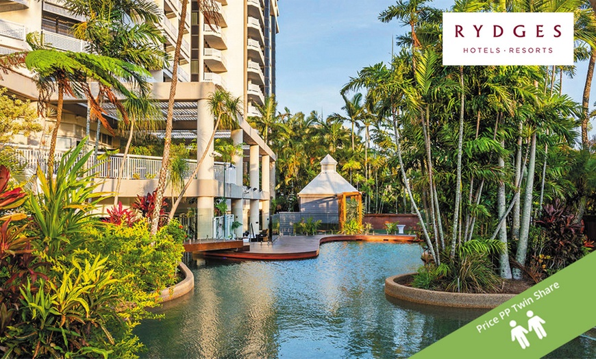 Image 1: ✈ Cairns: 5-Night Getaway at Rydges Cairns with Daily Breakfast
