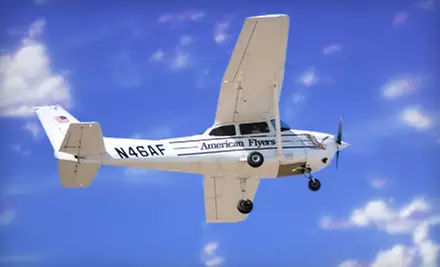 $149 for a Two-Hour Introductory Flight Lesson at American Flyers ($395 Value) - Primary Image
