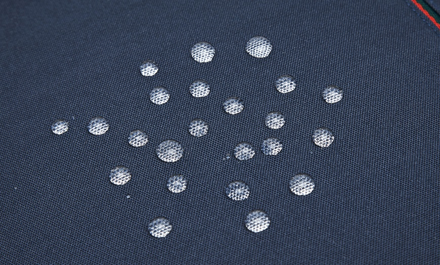 Image 13: Kono 20L Cabin Backpack with Red Trim for 15.6” Laptop Travel Daypack