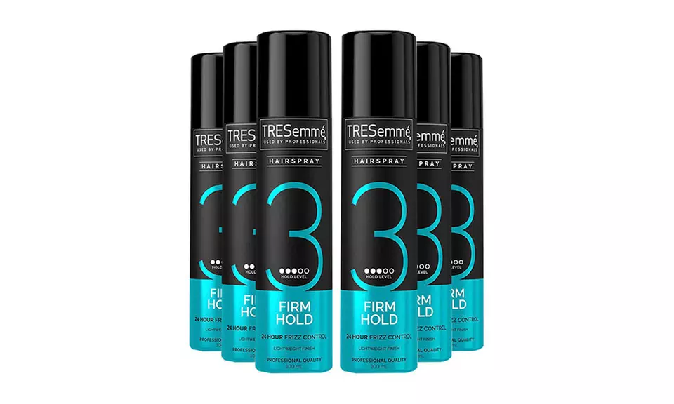 Tresemme 6 Pack Firm Hold Hairspray 24-Hour Frizz Control