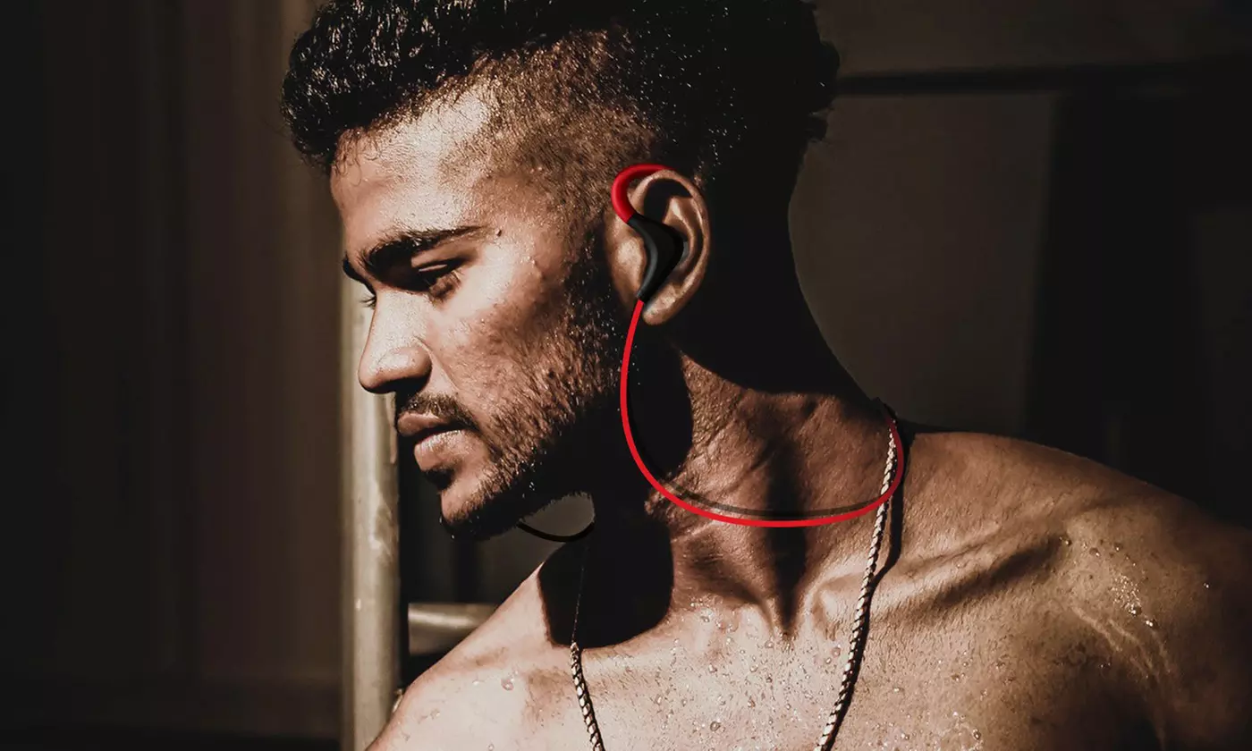 iRola Wireless V4.1 Bluetooth Sport Earbuds In-Ear Stereo Earphones w/ Mic