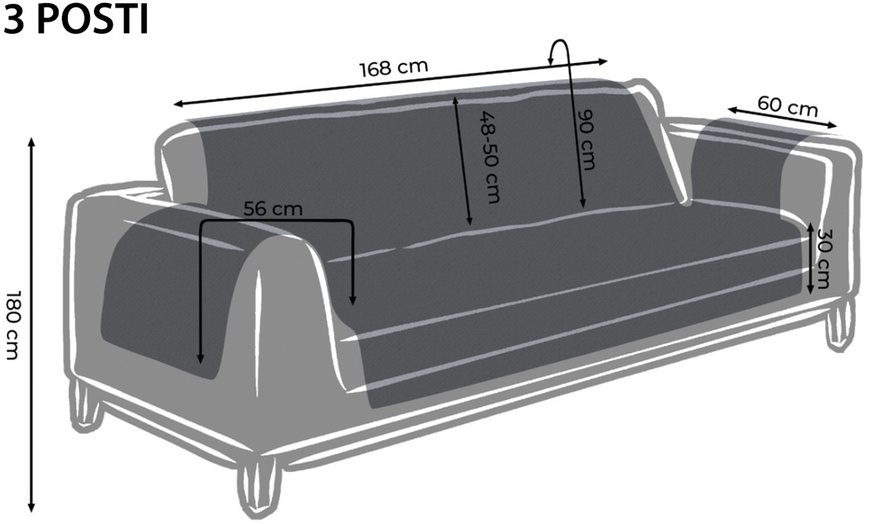 Image 8: Copripoltrona e copridivano Imperiale antimacchia Co.Ingros.Tex