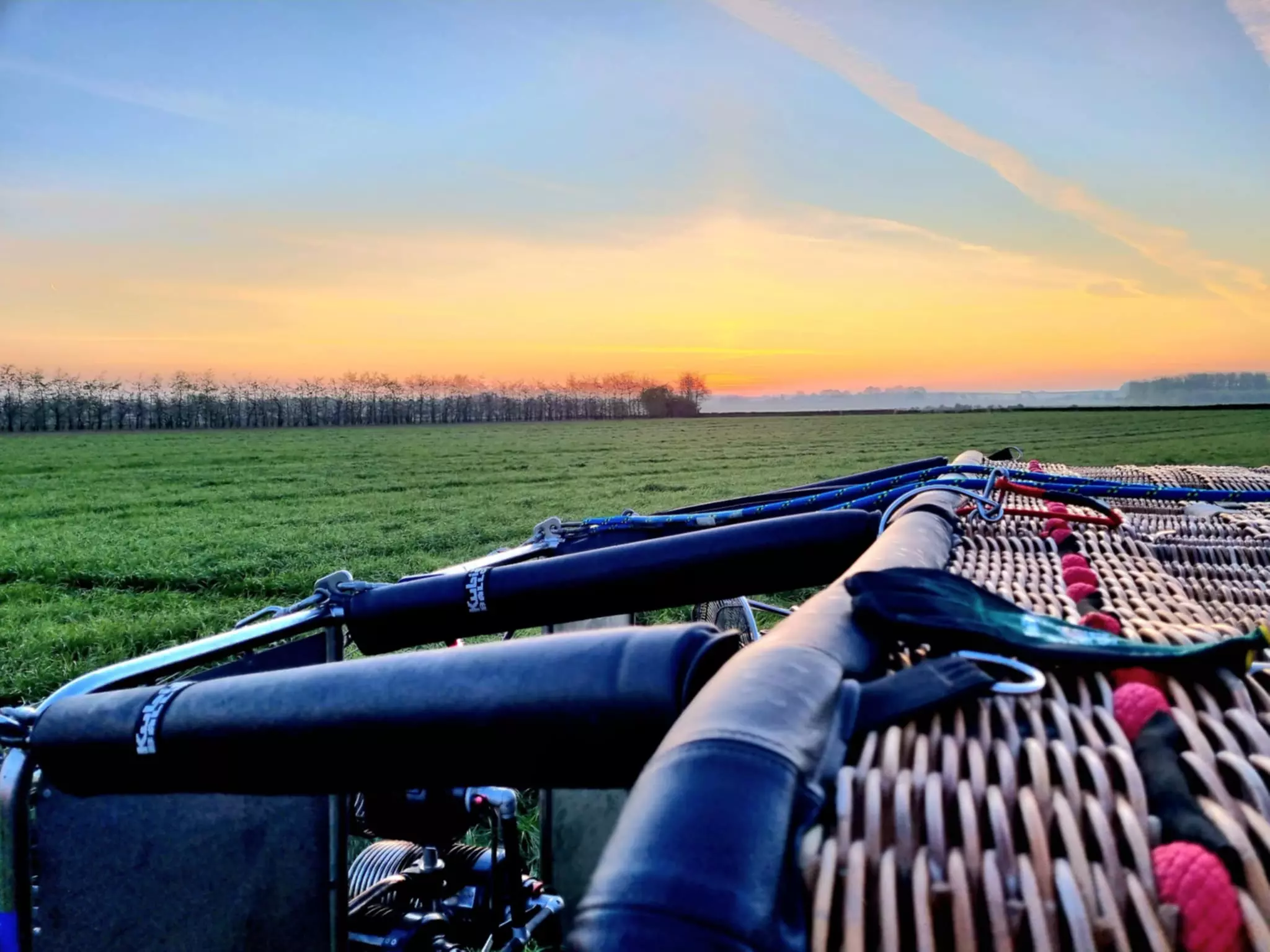 Belgique vue du ciel avec Ballonvaarten Dirk Lyssens
