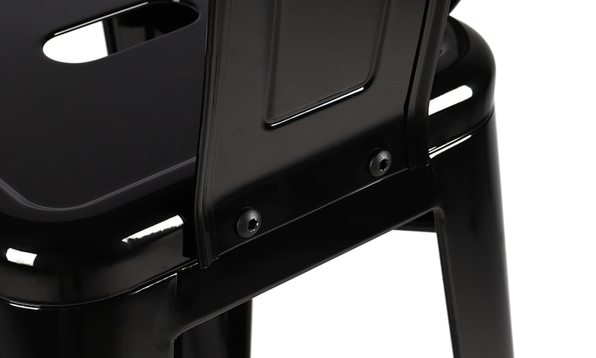 Image 7: Living And Home Limited Two- or Four-Piece Bar Stools Set